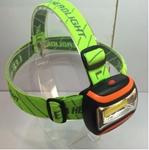 Фонарь налобный Космос H3WCOBLED, мощный LED (3 Вт), 3 режима работы, 180лм, питание 3хАА(LR6)