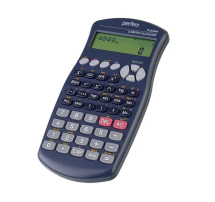 Калькулятор бухгалтерский Perfeo PF_B4849, научный, 2-строчный 12 разр, серый