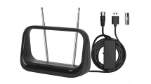 Антенна комнатная с усилителем 006 USB, 3м