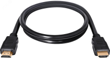 Кабель HDMI - HDMI 1м DEFENDER (2.0) черный (87334)