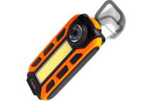 Фонарь светильник Космос KOS703B, 5ВтCOB+1ВтLED, кол. линза, 3xAAА, магнит, крюк, зажим