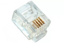 Коннектор PROCONNECT 6P4C RJ11