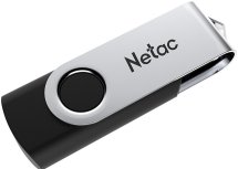 Накопитель USB 64Gb Netac U505 Black/Silver
