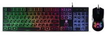 Набор игровой Smartbuy Rush B18, клавиатура+мышь, черный