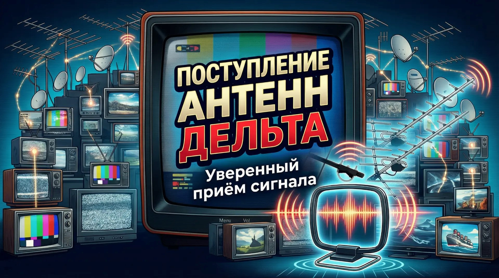 Снова на Складе антенны Дельта