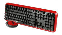 Набор беспр. SmartBuy 620382AG-RK, USB, клавиатура+мышь, черный/красный