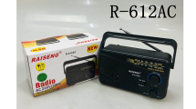 Радиоприёмник Raiseng R-612AC (FM+AUX) 220V 2xD