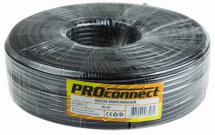 Кабель коаксиальный PROCONNECT RG-6U, (48%), 75 Ом, 100м., outdoor