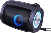 Колонка DEFENDER Enjoy S200, 5Вт BT/FM/USB/TF/LED/TWS/1200мАч, черный