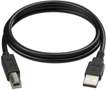 Кабель USB - USB 2.0 (AM-BM) 5м с фильтрами DEFENDER 30AWG черный (87013)