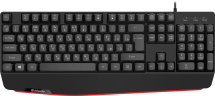 Клавиатура DEFENDER Atom HB-546 RU, USB, мембран.,104кл., черный