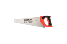 Пила REXANT ручная по дереву, 400 мм, прорезин. рукоятка, 7-8TPI, закал.зуб