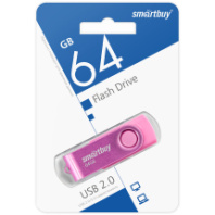 Накопитель USB 64Gb SmartBuy Twist Pink