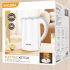 Чайник Kakusiga KSC-1573, 1500W, 1,8 л, пластиковый, белый