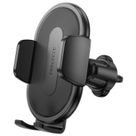 Автодержатель BOROFONE BH133, на воздуховод, 4.5-7", черный Автодержатель BOROFONE BH133, на воздуховод, 4.5-7", черный