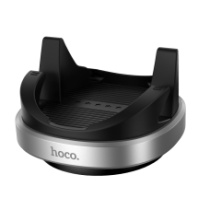 Автодержатель Hoco H100, на торпедо, 4.5-7", черный