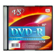 Диск VS DVD-R 4,7Gb 16x Printable inkjet slim/5 Диск VS DVD-R 4,7Gb 16x Printable inkjet slim/5