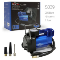 Компрессор автом. Carlive CL109, 40л/мин, 200W, max 7Атм
