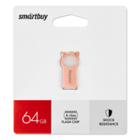 Накопитель USB 64Gb SmartBuy M5 Metal Kitty Pink Накопитель USB 64Gb SmartBuy M5 Metal Kitty Pink