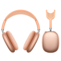 Гарнитура Bluetooth Hoco W65 Plus, полноразмерная, AUX, сменные амбушюры, шумоподавление, оранжевый