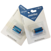 Батарейка Smartbuy CR123 (CR17345/16340) BL1 1/12/144 Батарейка Smartbuy CR123 (CR17345/16340) BL1 1/12/144