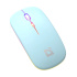 Мышь DEFENDER Coda MB-261, АКБ, 2.4ГГц+Bluetooth, беспр.,опт.,4кн., 800-1600dpi, бесшумная, голубой