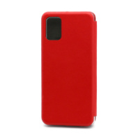 Чехол- книжка leather case для Samsung A71 (red)
