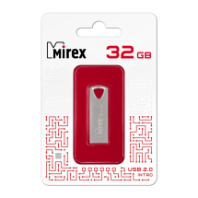 Накопитель USB 32Gb Mirex Intro, металл, Silver Накопитель USB 32Gb Mirex Intro, металл, Silver