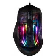 Мышь SmartBuy 749G Rush X19, USB, игров.,пров.,опт.,6кн., 1200-3600dpi, прозрачный корпус, черный Мышь SmartBuy 749G Rush X19, USB, игров.,пров.,опт.,6кн., 1200-3600dpi, прозрачный корпус, черный