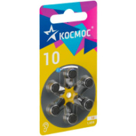 Батарейка Космос ZA10 (PR70/PR230H) BL6 6/60/3000