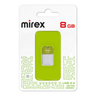 Накопитель USB 8Gb Mirex Arton Green короткая