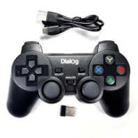 Геймпад Dialog Action GP-A12RFR, USB, беспр.,2.4G, вибрация, 12кн., черный Геймпад Dialog Action GP-A12RFR, USB, беспр.,2.4G, вибрация, 12кн., черный