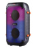 Колонка DEFENDER Boomer 25, 25Вт, TWS, Karaoke, BT/FM/USB/MicroSD/AUX/RGB/ПДУ, 1мик., черный