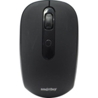Мышь SmartBuy 262AG One, USB беспр.,опт.,4кн., 800-1600dpi, бесшумная, черный
