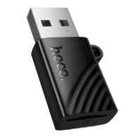 Card Reader HOCO HB53 (USB 2.0 - MicroSD) черный