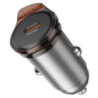 АЗУ Hoco NZ16, 1Type-C, PD30W, 3A, метал.серый