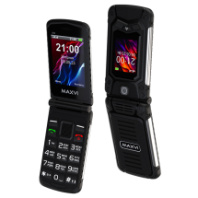 Телефон Maxvi E10 Black Телефон Maxvi E10 Black