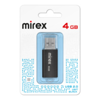 Накопитель USB 4Gb Mirex Unit Black