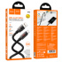 Кабель HOCO USB - Type-C U143, 5А, ТПЭ, 1.2м, черный