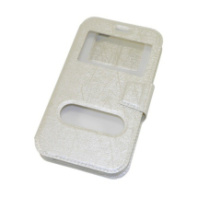 Чехол Window 4.5" сил. вставка с имитацией царапин, белый