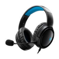 Гарнитура полноразмерная Defender Abyss, игровая, 2м, 4pin jack+2*AUX 3.5мм, черный