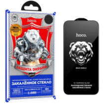 Защитное стекло Hoco Bear HD iPhone XR/11 Black (A777)