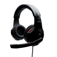 Гарнитура полноразмерная Dialog HS-M285, игровая, 1.8м, 2*AUX 3.5мм, черный