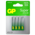 Батарейка GP Super G-Tech LR03 (AAA) BL4 4/40