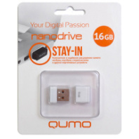 Накопитель USB 16Gb Qumo Nano White