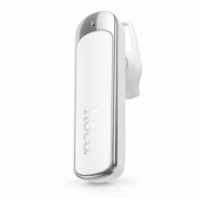 Гарнитура Bluetooth Hoco E201, внутриканальная, вкладыши, шумоподавление, белый