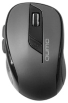 Мышь Qumo M63 Line, USB, беспр.,опт.,6кн., 800-1600dpi, серый Мышь Qumo M63 Line, USB, беспр.,опт.,6кн., 800-1600dpi, серый