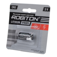 Батарейка Robiton Profi CR2 (CP2/5046LC) BL1 1/8/200 Батарейка Robiton Profi CR2 (CP2/5046LC) BL1 1/8/200