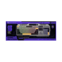 Клавиатура Hoco GM702, USB, мембран., 104кл., серый/черный