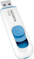 Накопитель USB 16Gb A-Data Classic C008 White н/р